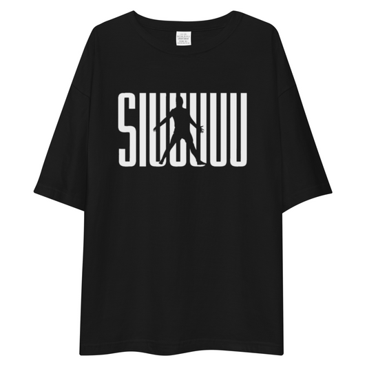Siuuu Warrior Unisex Oversized T-Shirt Drop Shoulder