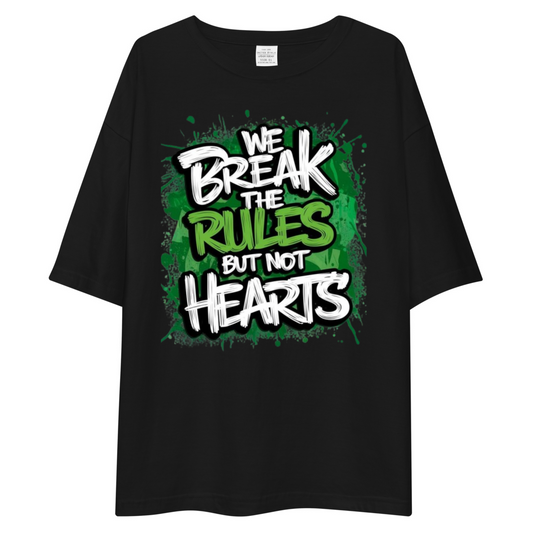 Rule Breaker Unisex Oversized T-Shirt Drop Shoulder