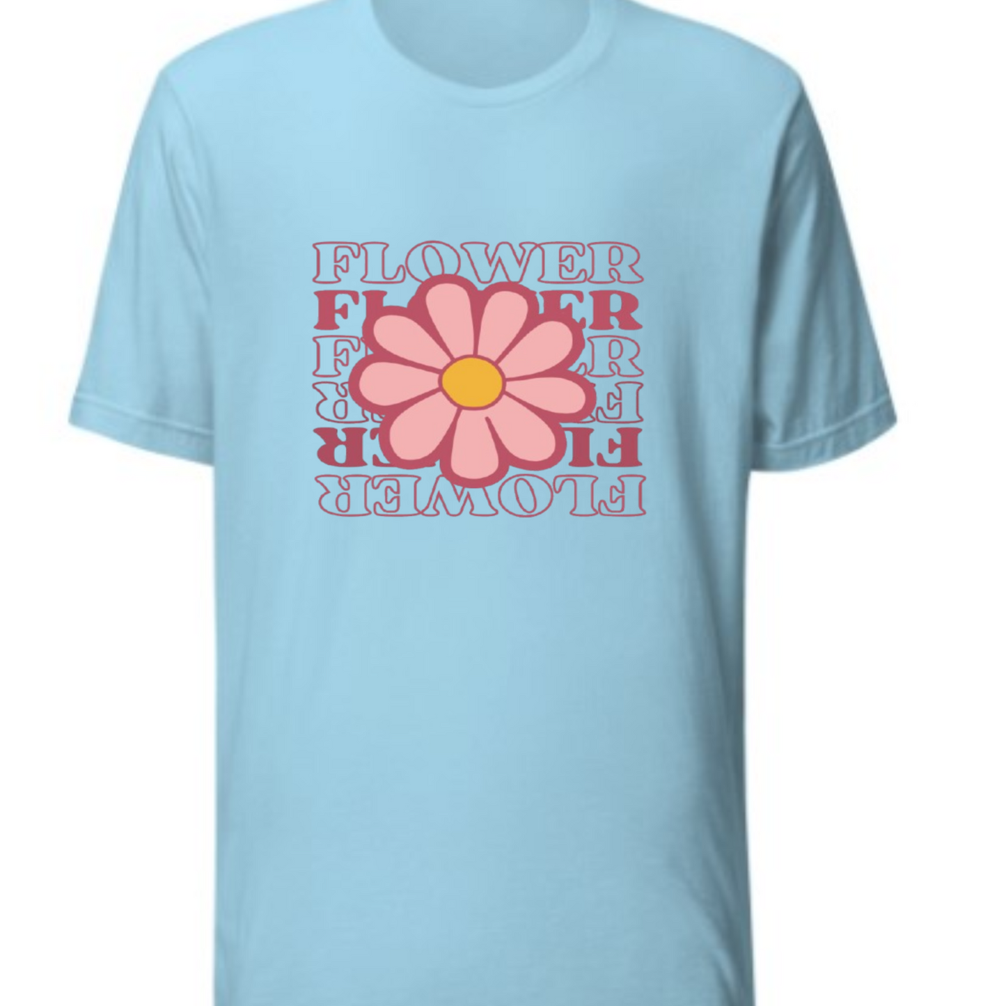 Floral Graphic  Pure Cotton T-Shirt