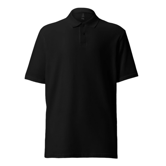 Men Solid Button Detail Polo Shirt