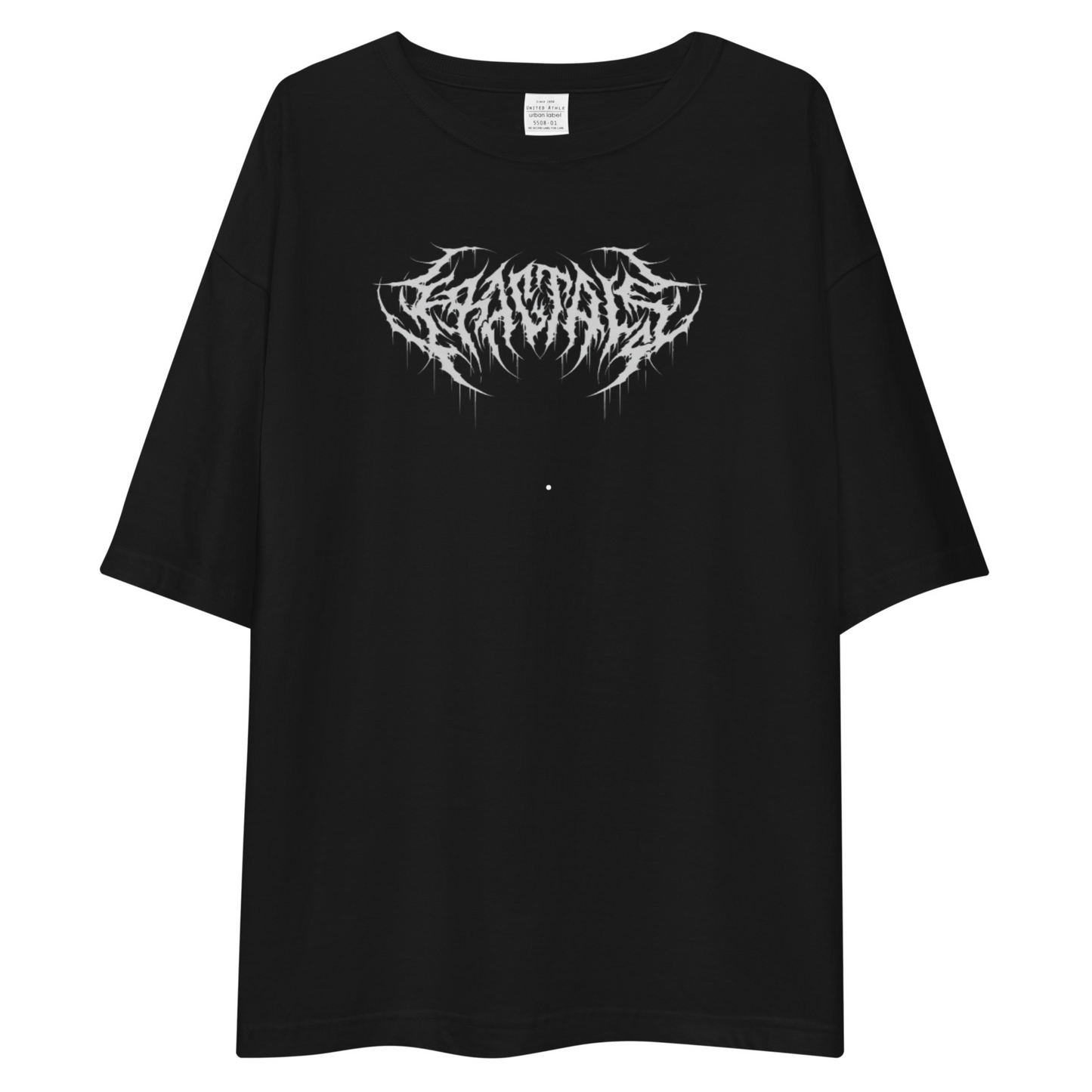 Dark lettering Unisex Oversized T-Shirt Drop Shoulder
