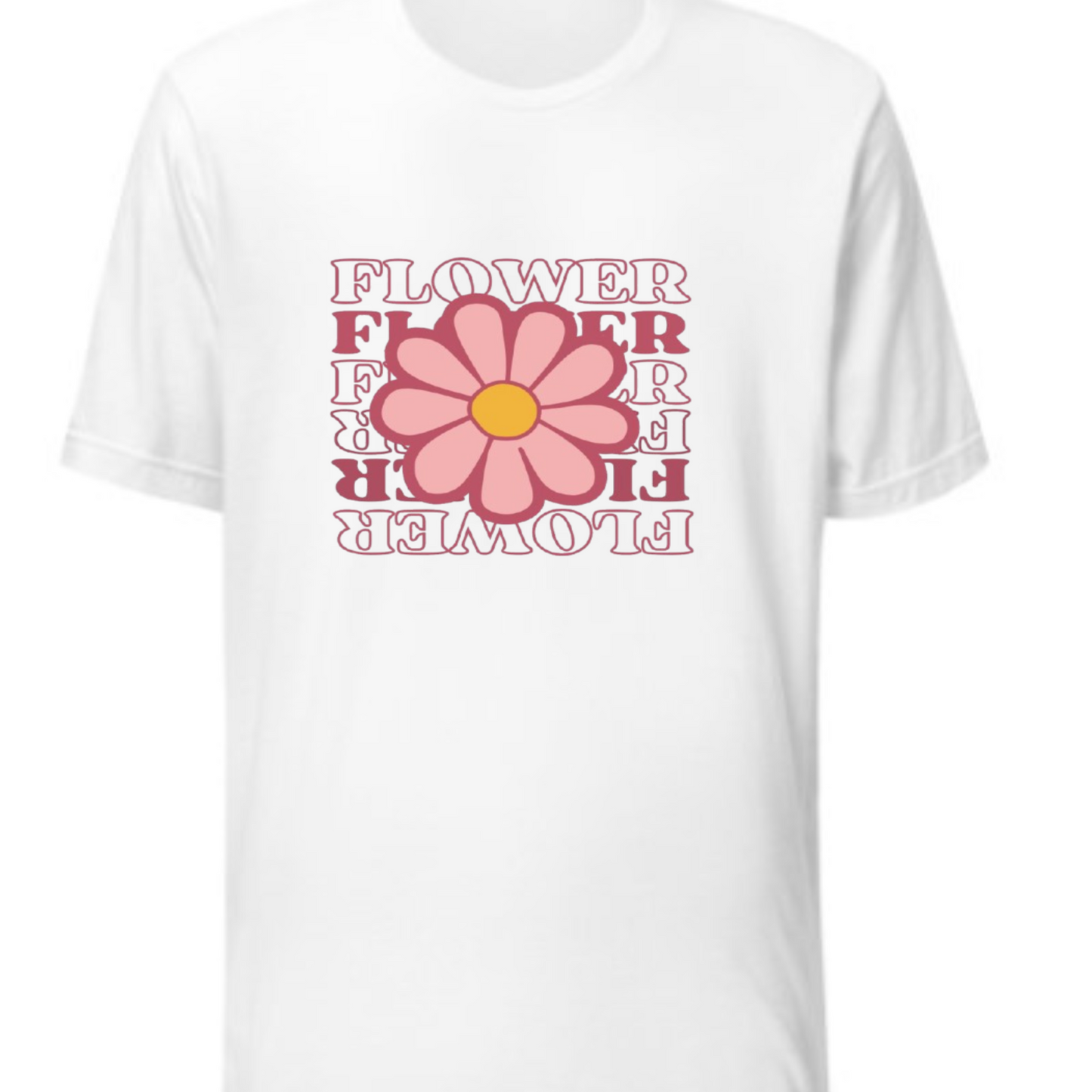 Floral Graphic  Pure Cotton T-Shirt