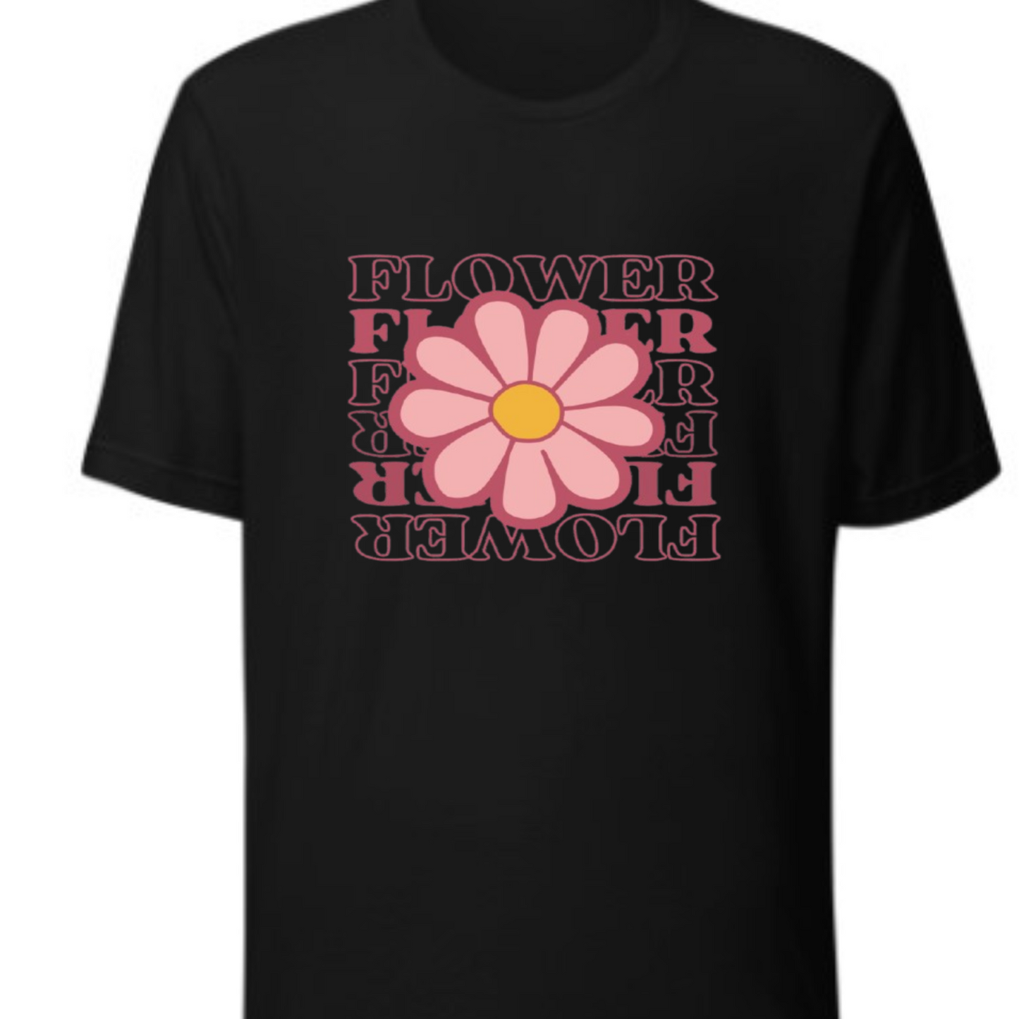 Floral Graphic  Pure Cotton T-Shirt